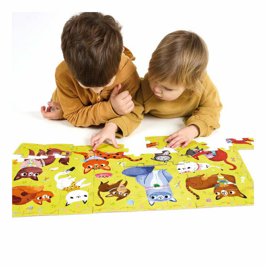 Banana Panda - Ik Hou van Katten Puzzel - 60st.