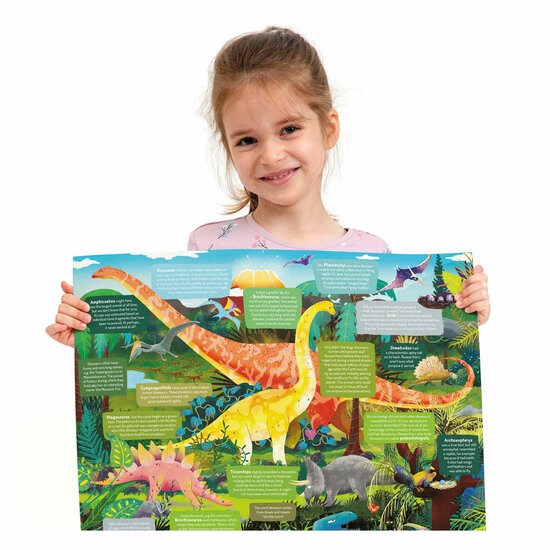 Banana Panda - Zoek en Kijk Puzzel Dinosaurussen - 60st.