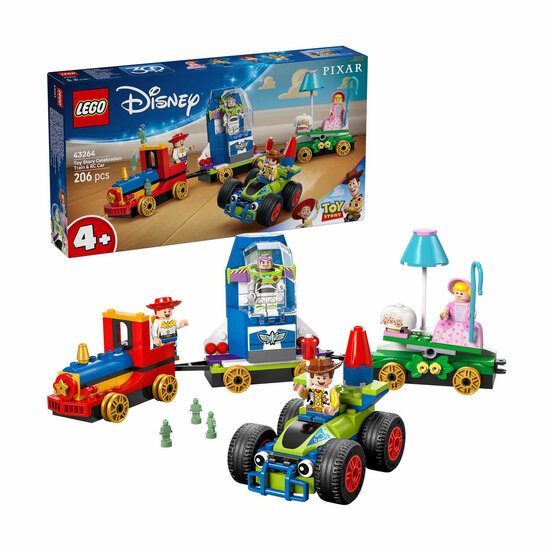 LEGO Disney 43264 Toy Story Celebration Train &amp; RC Car