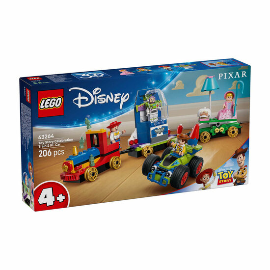 LEGO Disney 43264 Toy Story Celebration Train &amp; RC Car