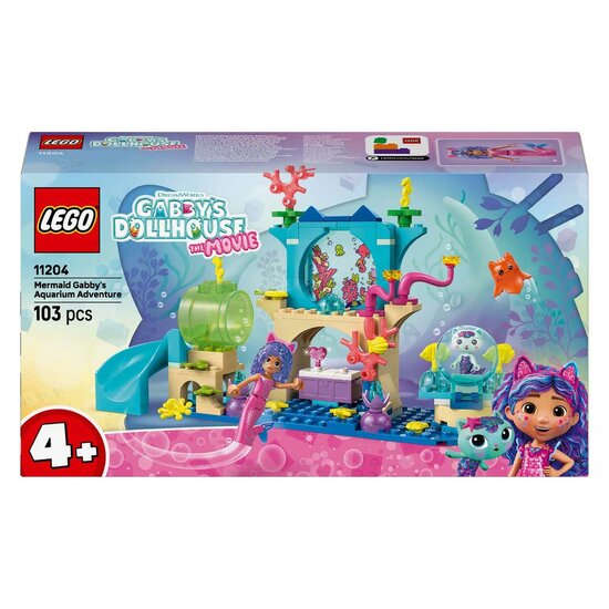 LEGO Gabby&#039;s Poppenhuis 11204 Zeemeermin Gabby&#039;s Aquariumavontuur