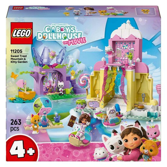 LEGO Gabby&#039;s Poppenhuis 11205 Snoepjesberg en Kittentuin