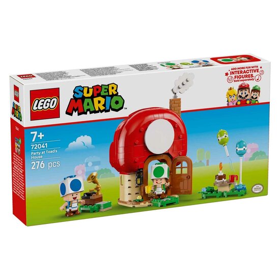 LEGO Super Mario 72041 Toads Huisfeestje