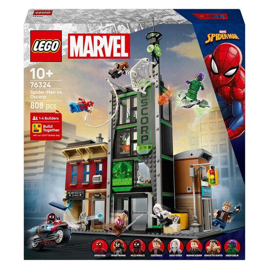 LEGO Super Heroes Marvel 76324 Spider-Man vs. Oscorp