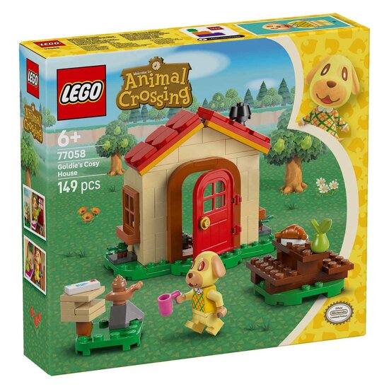 LEGO Animal Crossing 77058 Goldies Knusse Huisje Bouwset