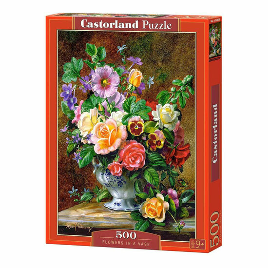 Castorland Legpuzzel Flowers in a Vase, 500st.