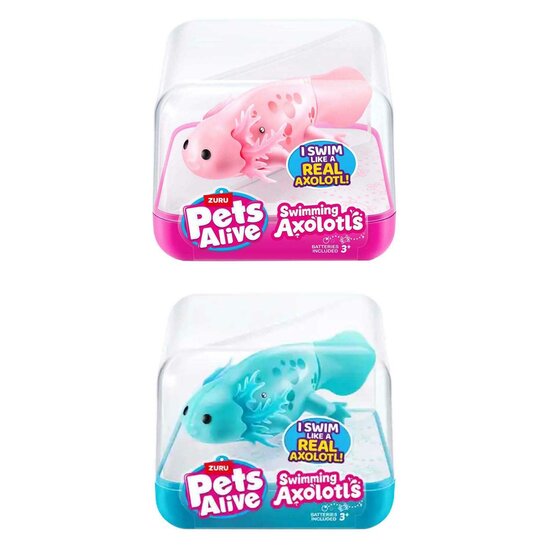 Pets Alive Zwemmende Axolotl