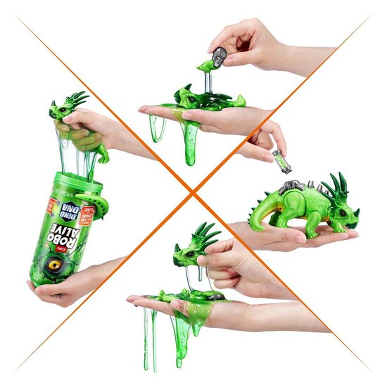ZURU Robo Alive Dino DNA Speelslijm - Groen
