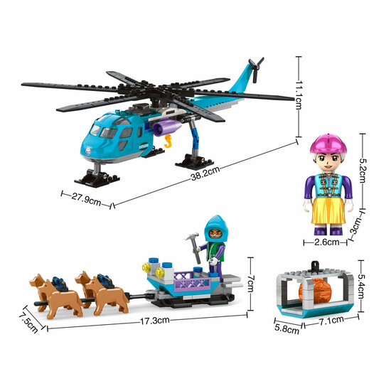 Bouwset Poolmissie Heli &amp; Hondenslee