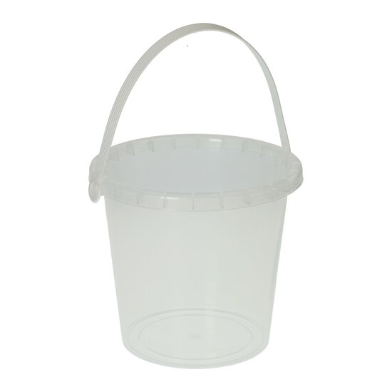 Transparante Emmer - 2 Liter