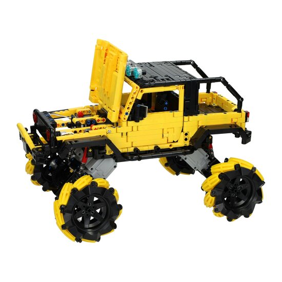 Happy Build Bestuurbare RC Blokjes Bouwset Pickup Truck - 1490dlg.