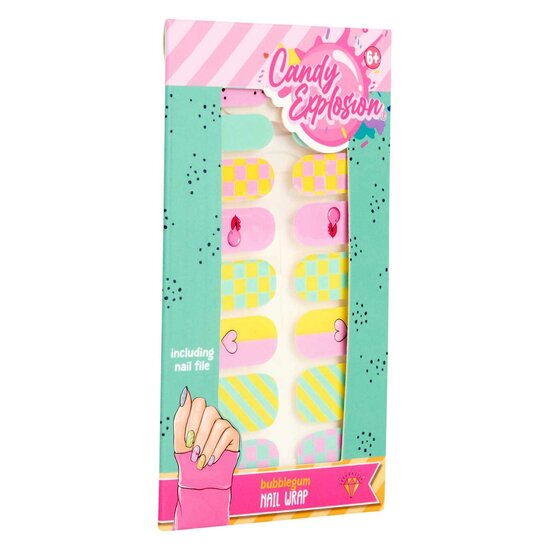 Create It! Candy Explosion Kunstnagel Stickers