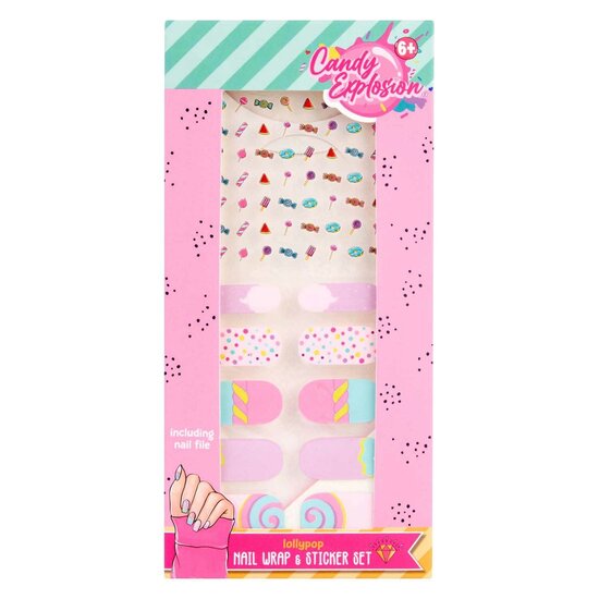 Create It! Candy Explosion Nagelstickers Creatie Set