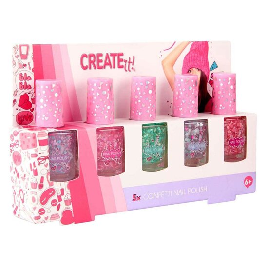 Create It! Nagellak Confetti - 5dlg.