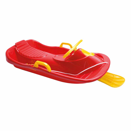 Dantoy Stuurbare Bobslee Rood,  95 cm