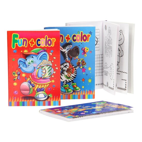 Fun &amp; Color Kleur- en Spelletjesboekje