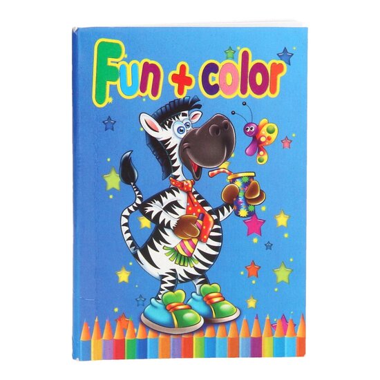 Fun &amp; Color Kleur- en Spelletjesboekje