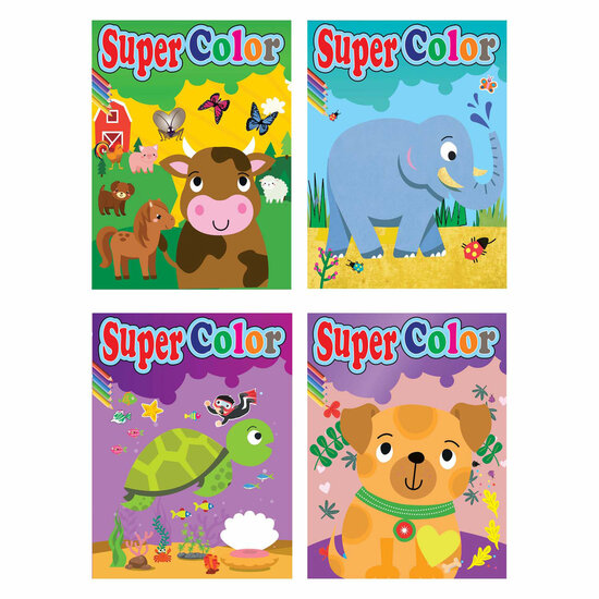 Super Color Kleurboek, 192 pagina&#039;s
