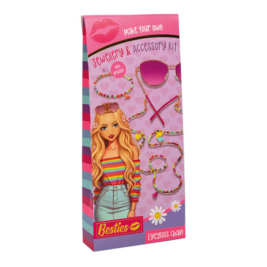 Besties Sieraden- &amp; Accessoireset Brilkoord met Armbandje