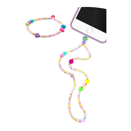Besties MYO Sieraden- &amp; Accessoireset Telefoonsnoer met Armbandje