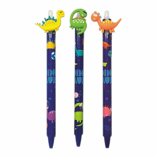 Uitwisbare Gelpen Dinosaurus
