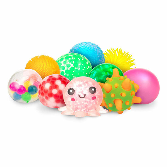 FUN Knijpballen -Sensory Triangle- 5cm 10st