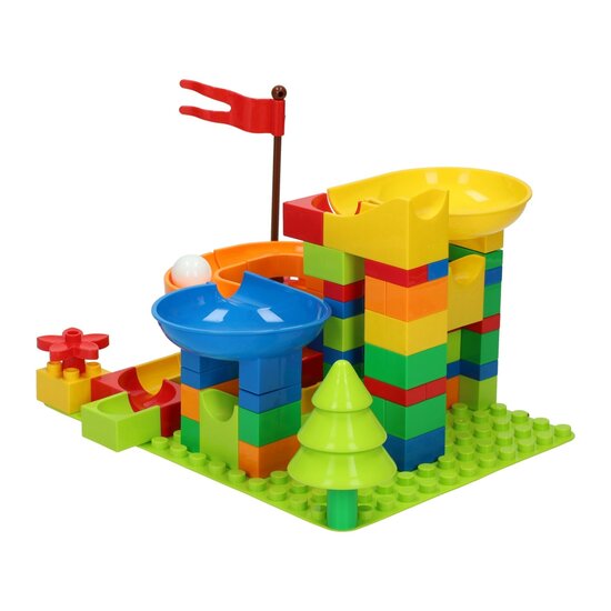 Knikkerbaan Blokjes Bouwset - 101dlg.