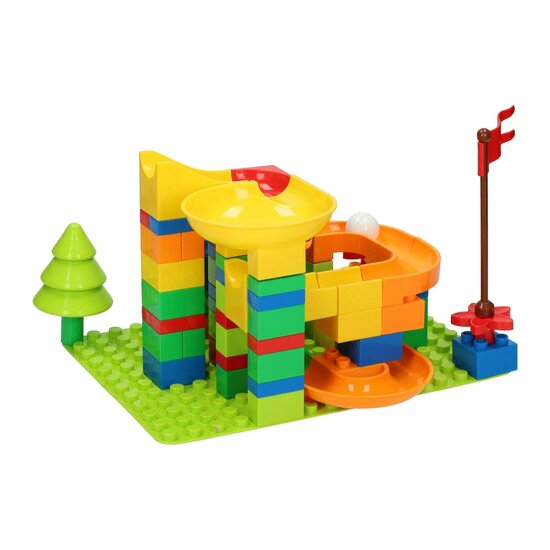 Knikkerbaan Blokjes Bouwset - 101dlg.