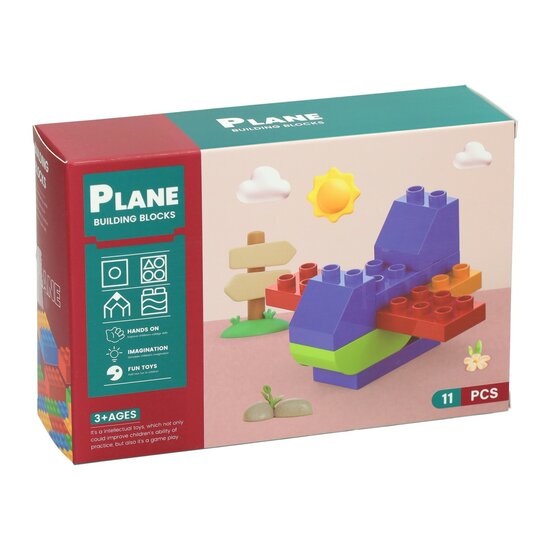 Kleine Blokjes Bouwset - 12st.