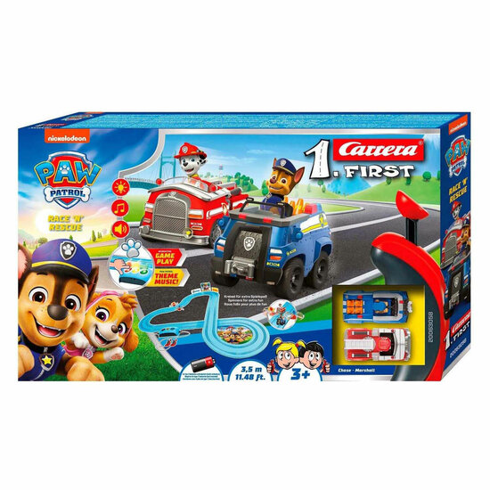 Carrera Racebaan First PAW Patrol - Race &#039;N&#039; Rescue