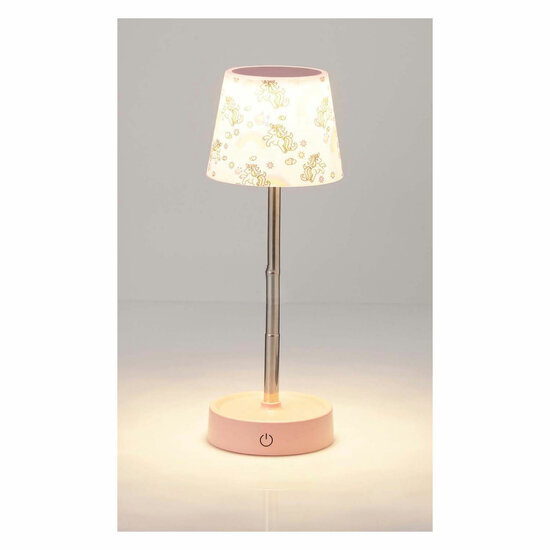 Tafellamp Uitrekbaar Eenhoorn Roze