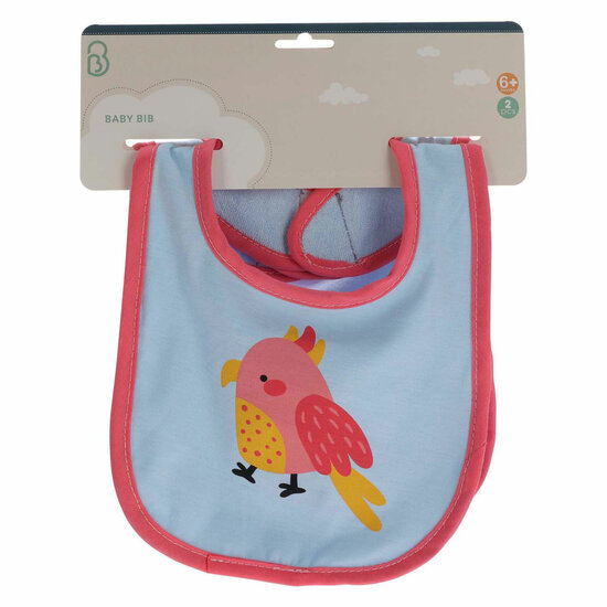 Slabbetje Set Blauw, 2st.