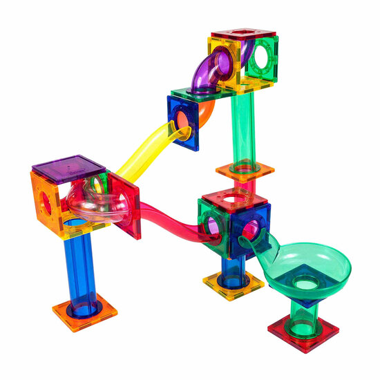 PicassoTiles Marble Run - Magnetische Bouwtegels - 50dlg.