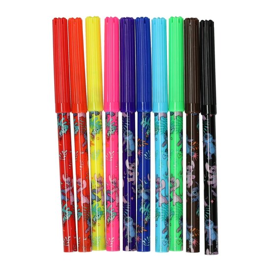 Viltstiften Stitch - 10st