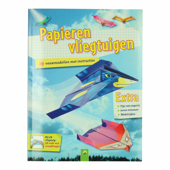 Papieren Vliegtuigen - 19 Vouwmodellen
