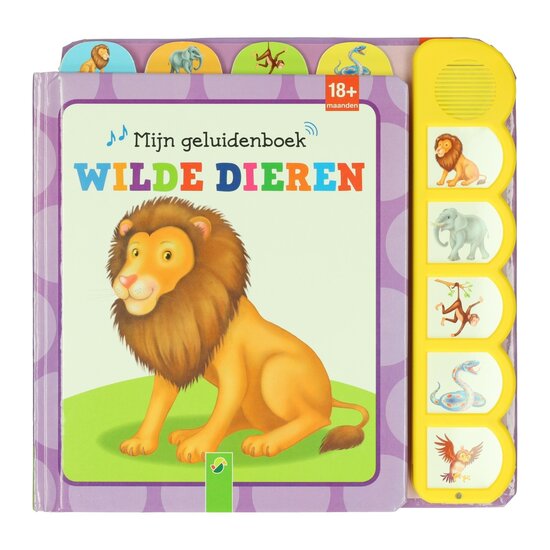 Mijn Geluidenboek Wilde dieren