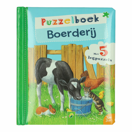 Puzzelboek Boerderij - 5 Legpuzzels