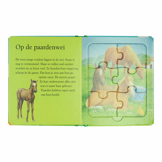 Puzzelboek Boerderij - 5 Legpuzzels