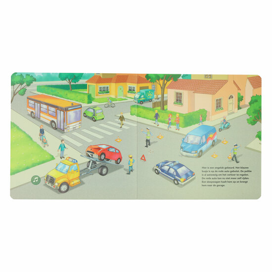 Geluidenboek Voertuigen 6 Geluiden