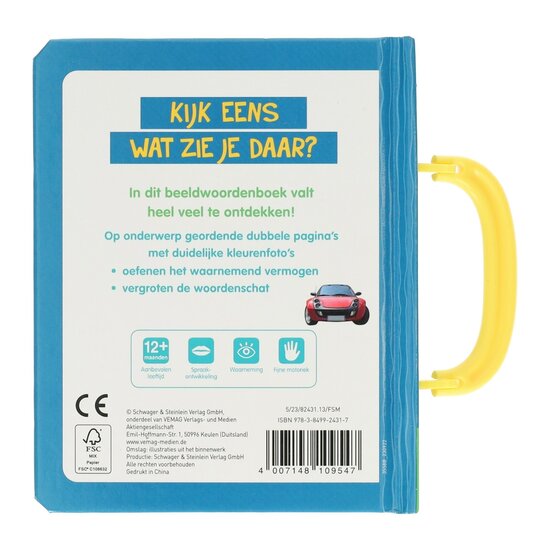 Kartonboekje - Kijk Eens Wat Zie Je Daar? Voertuigen