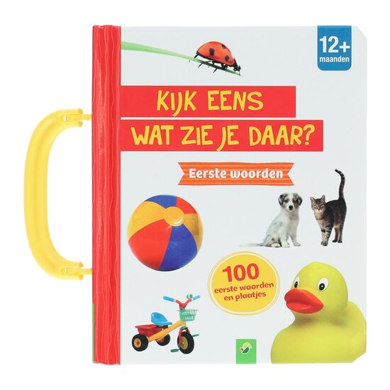 Kijk Eens Wat Zie Je Daar? Eerste woorden