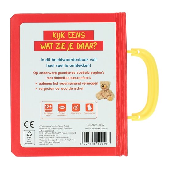 Kijk Eens Wat Zie Je Daar? Eerste woorden
