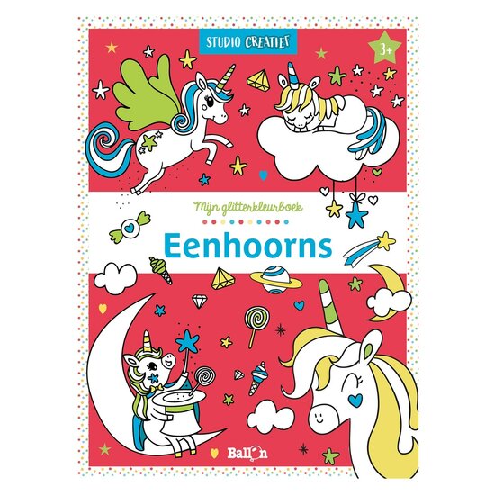 Mijn Glitterstickerboek - Eenhoorns