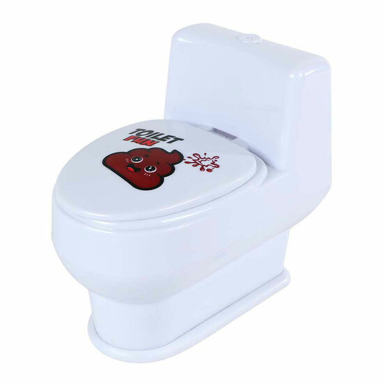 Poo Toilet met Drol - 10cm
