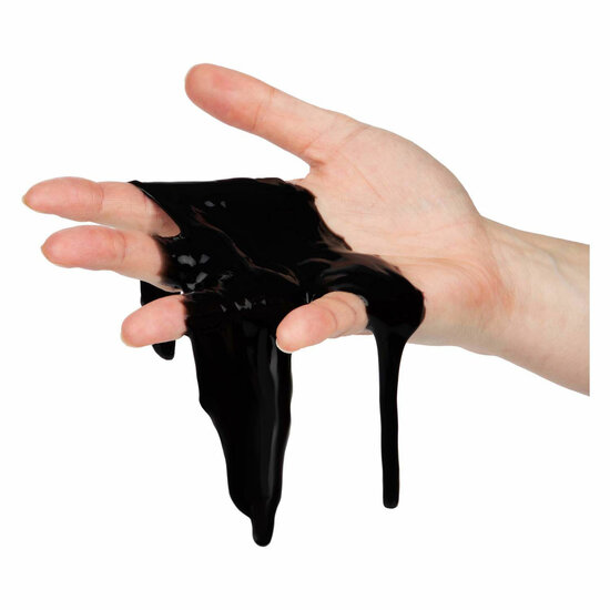 Crazy Slime Zwarte Slijm in Mini Olievat
