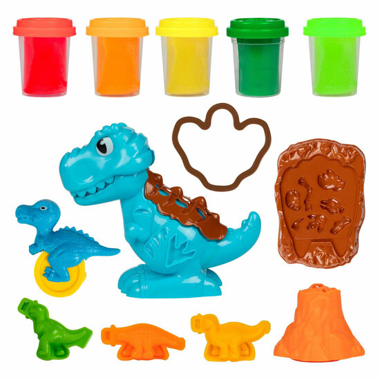 Sculptidough Kleiset Dino - 5 Kleipotjes