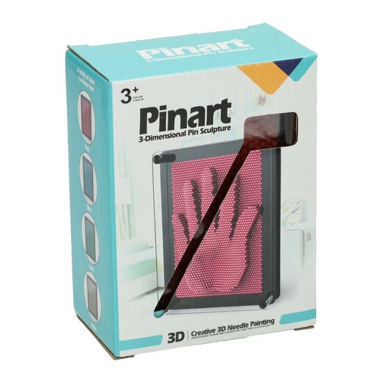 Pin Art Rood - 10x13cm