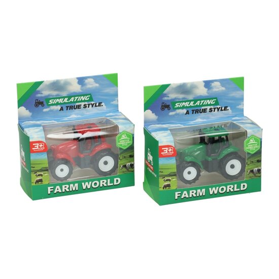 Speelgoed Tractor - 7cm