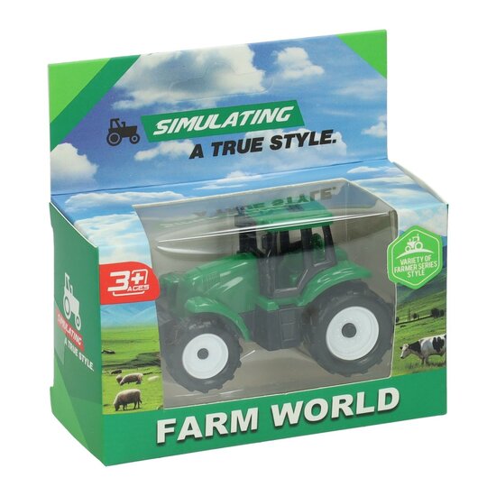 Speelgoed Tractor - 7cm