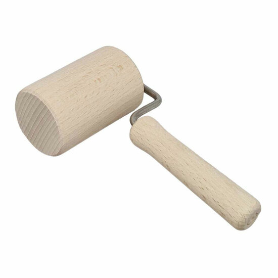 Houten Deegroller met Handvat